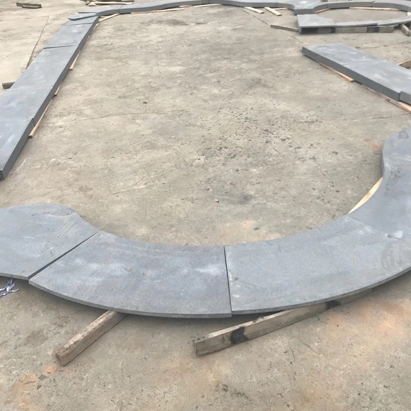 Natural Basalt Lava/Black/Dark Grey/Blue Basalt/Slate/Tumbled/Sandstone/Porphyr/Granite Stone for Swimming Pool Coping/Paving/Lanscaping/Kerb/Cube/Paver Price