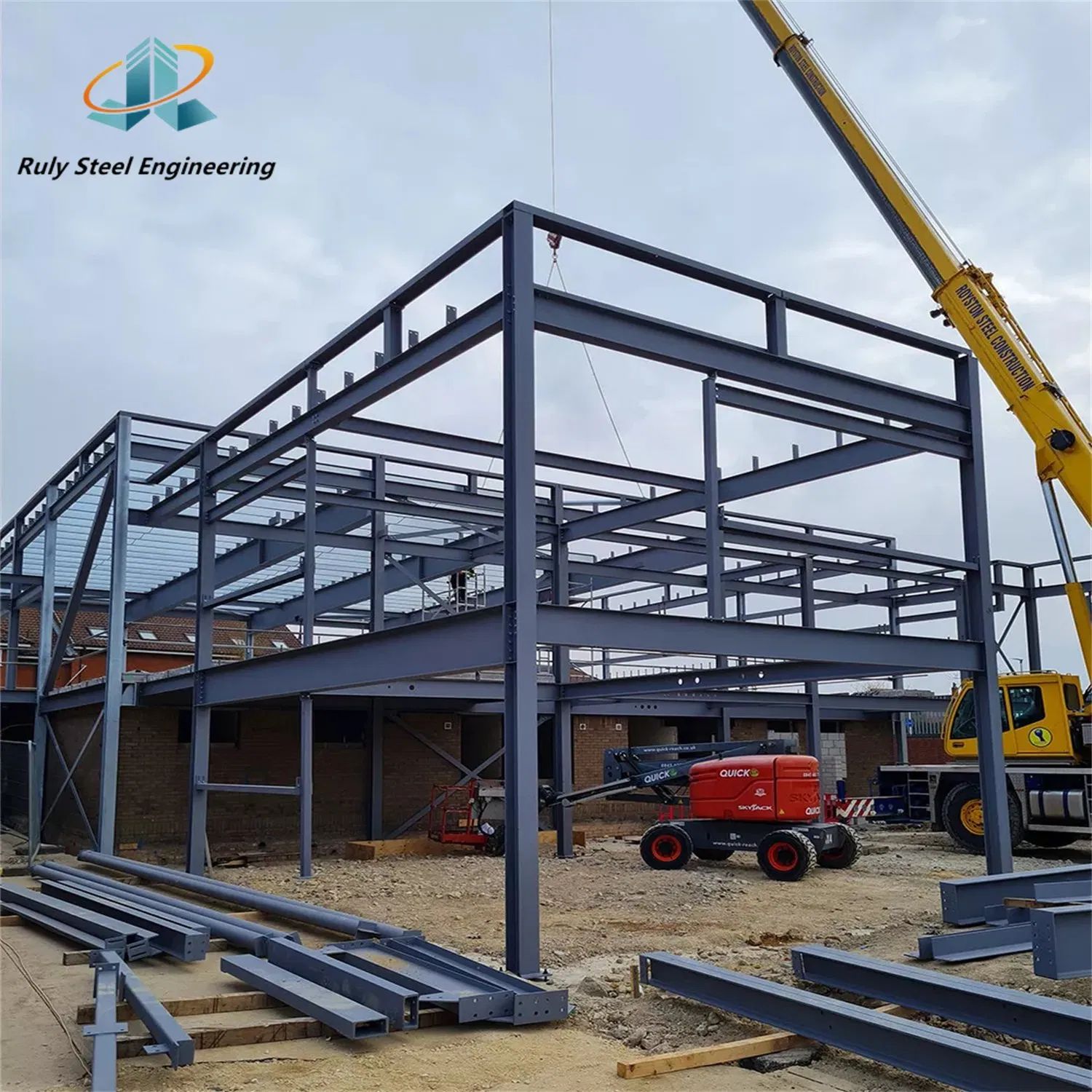 Prefab Structure Steel Beams and Columns Prefab Industry Buildings