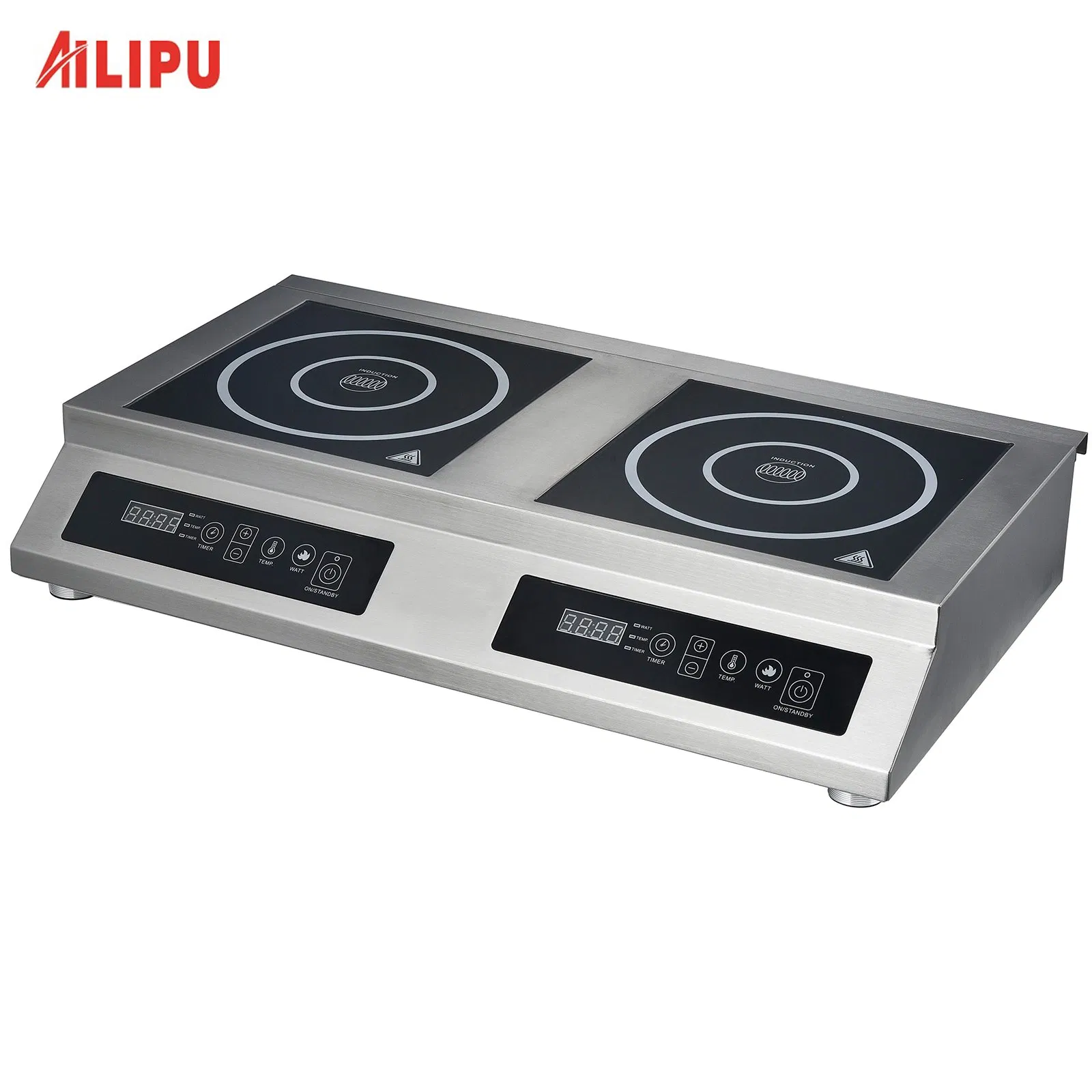 High Efficiency Double Commercial Induction Cooktops