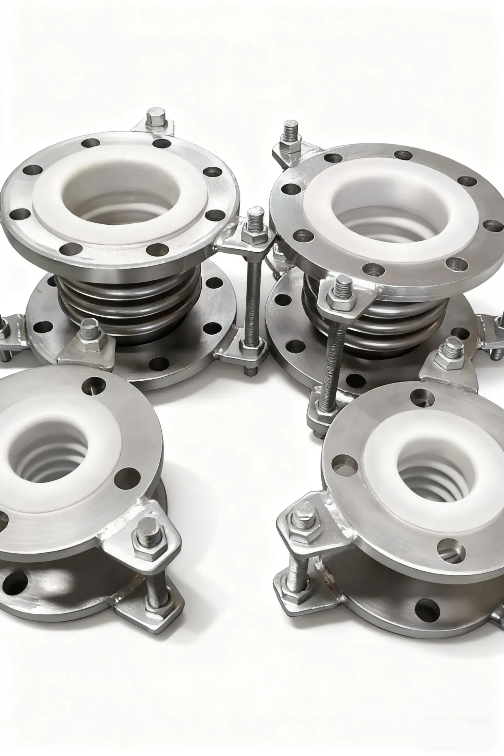PTFE-Lined Metallic Expansion Joint Compensator, Stainless Steel Corrosion Resistant
