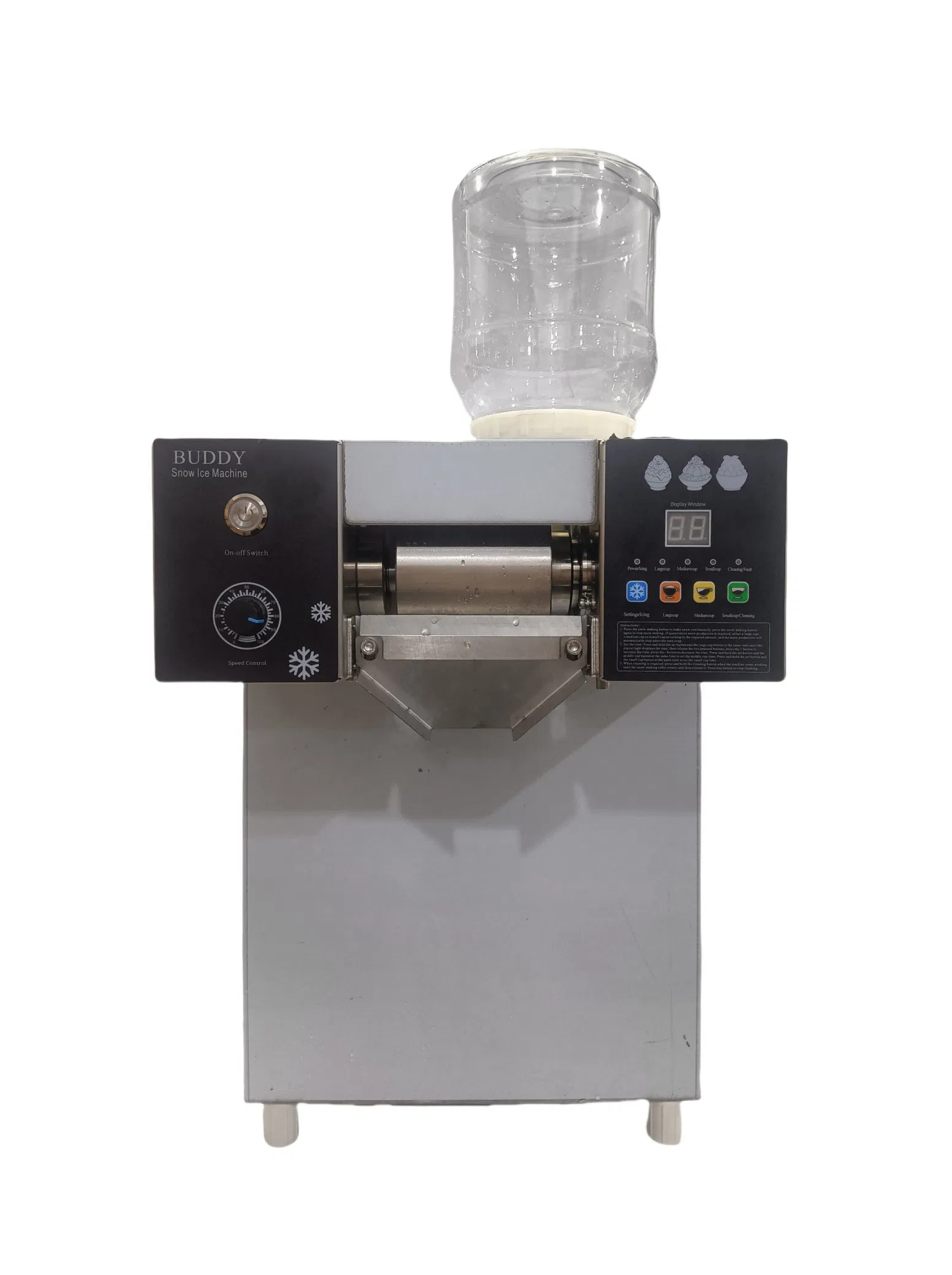 Direct Sale Durable Small and Compact Milk Snow Ice Machine for Shopping Mall