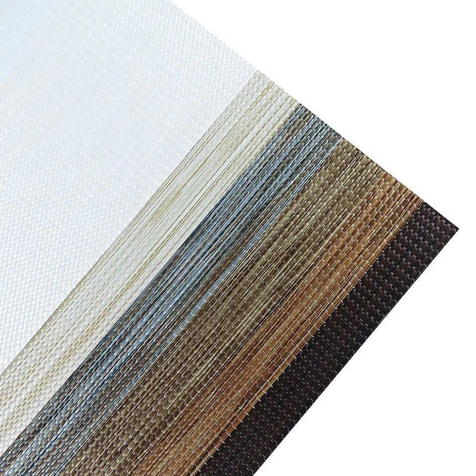High Quality Professional Vertical Blackout Window Shades Zebra Roller Blind Fabric