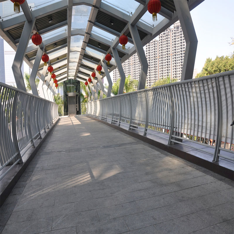 Bridge River Security Square Pipe Fencing Netting Railing