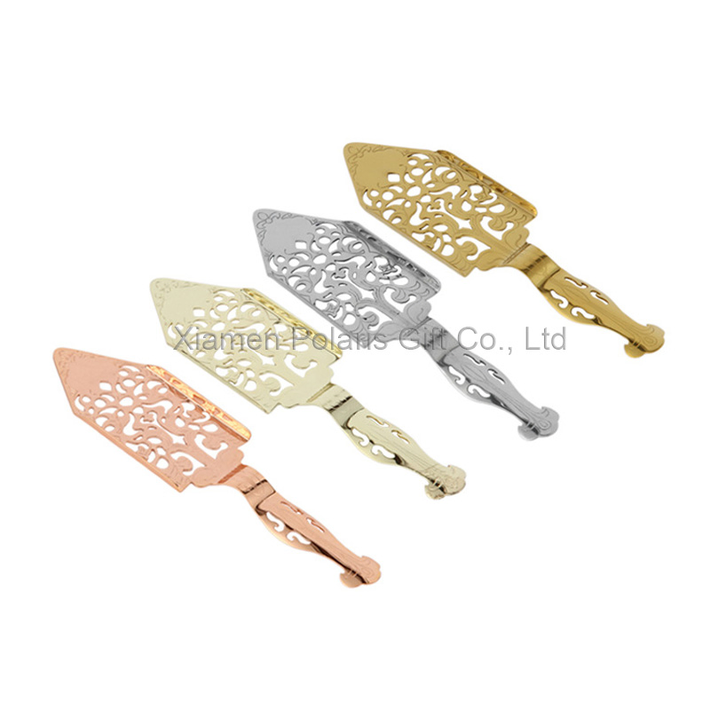 Metal Copper Plated Leaf Shape Absinthe Cocktail Strainer Bar Tools