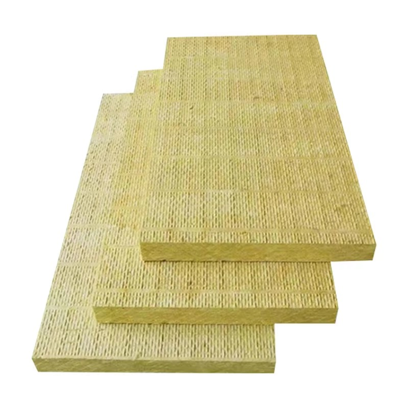 Hydrophobic Flame Retardant Exterior Wall Thermal Insulation Steel Structure Grade Fireproof Composite Board Square Rock Wool