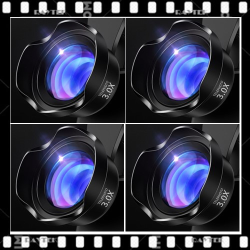 Phone Lens/iPhone Lens/Mobile Lens/Camera Lens/Fisheye Lens/Wide Angle Lens/Macro Lens