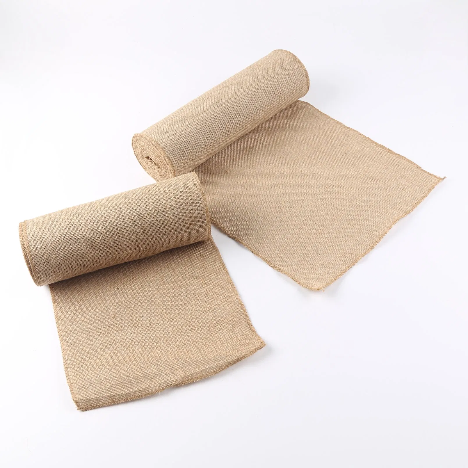 12inchx10yards No-Fray Burlap Rolls for Table Runners and Crafts