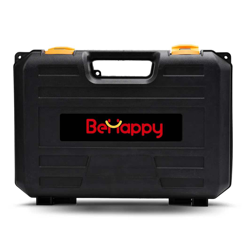 Behappy 21V Cordless Angle Grinder Two Batteries Quick Charge Power Tools