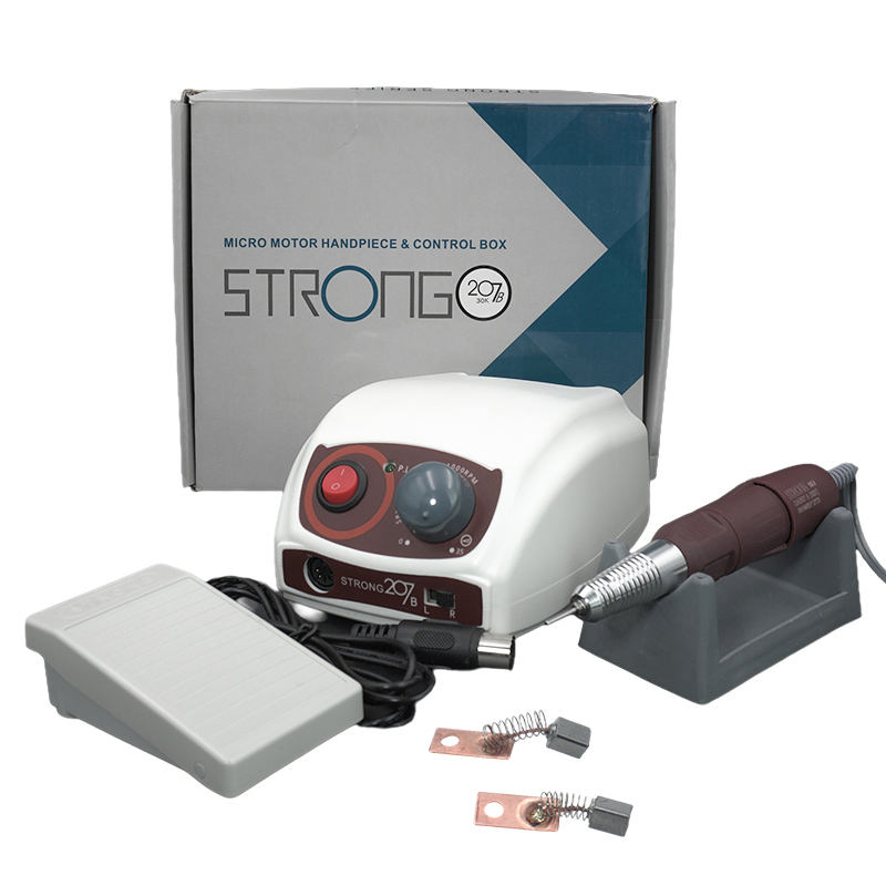 2029 OEM 35000rpm Original Strong 207 Manicure Nail Drill Machine with 120 Handle