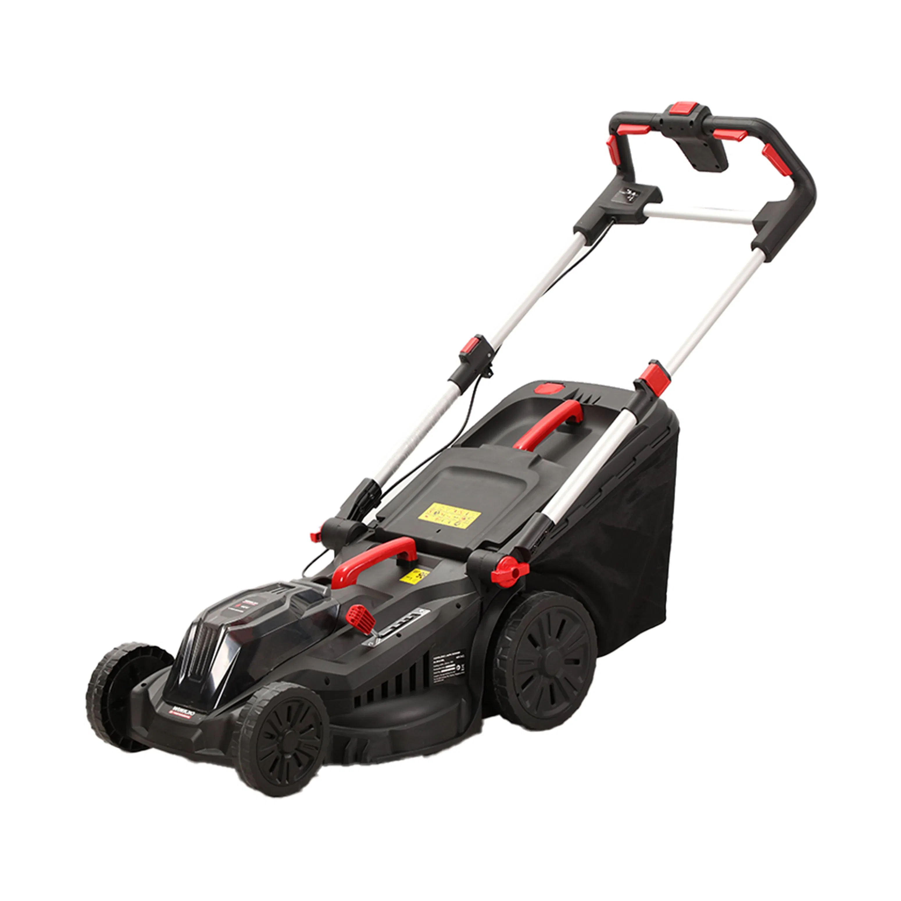 43cm 3200rpm Winkko 40V Cordless Lawn Mower Battery Garden Toolswith Brushless Motor and 2 Batteries