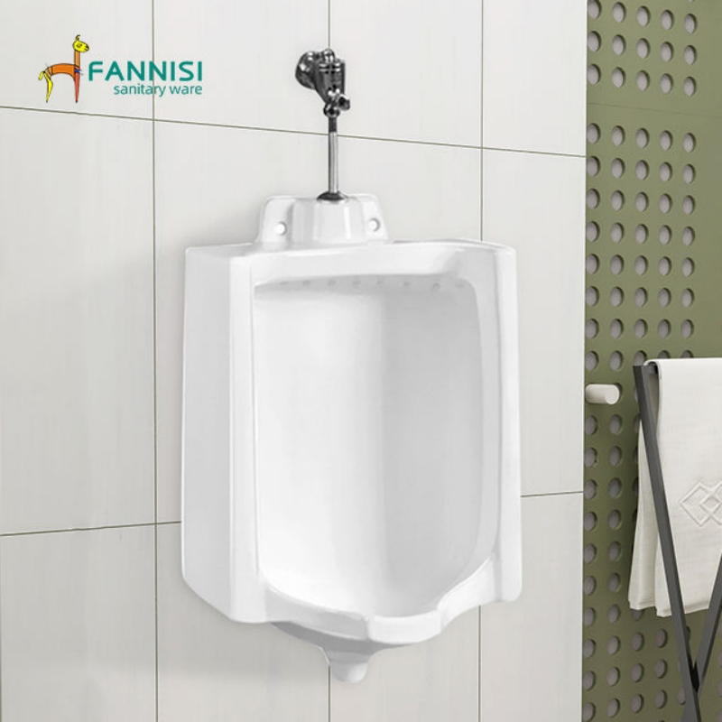 Manufacturer Wholesale Sanitary Ware Ceramic Wall Hung Urinal for Men