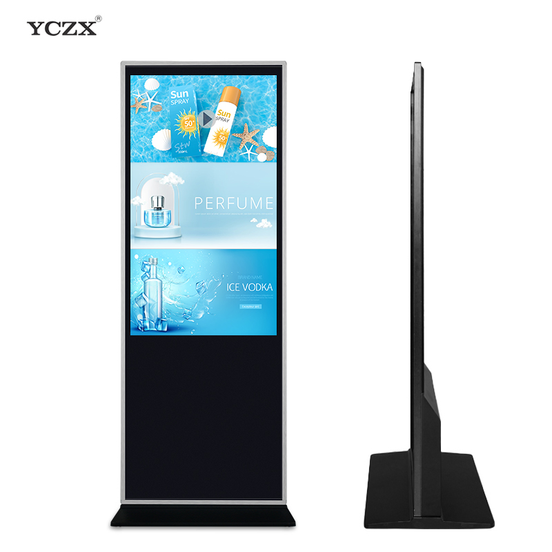 60 Inch Floor Standing LCD Monitor Digital Signage LCD Screen Advertising Promotion