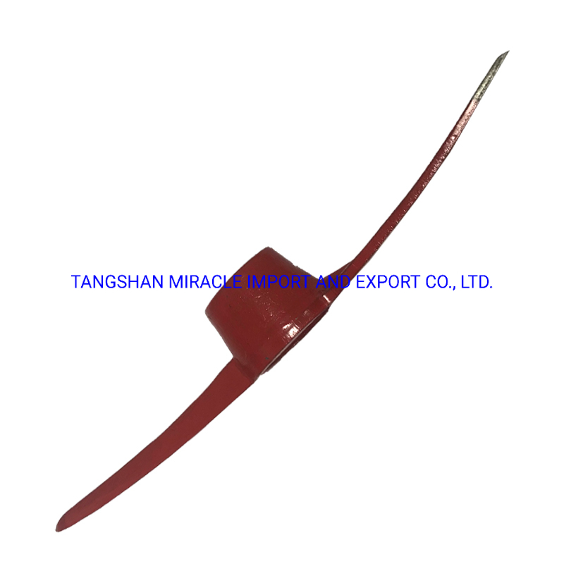 Railway Steel P406 Red Mattock Head Pickaxe for Tanzania