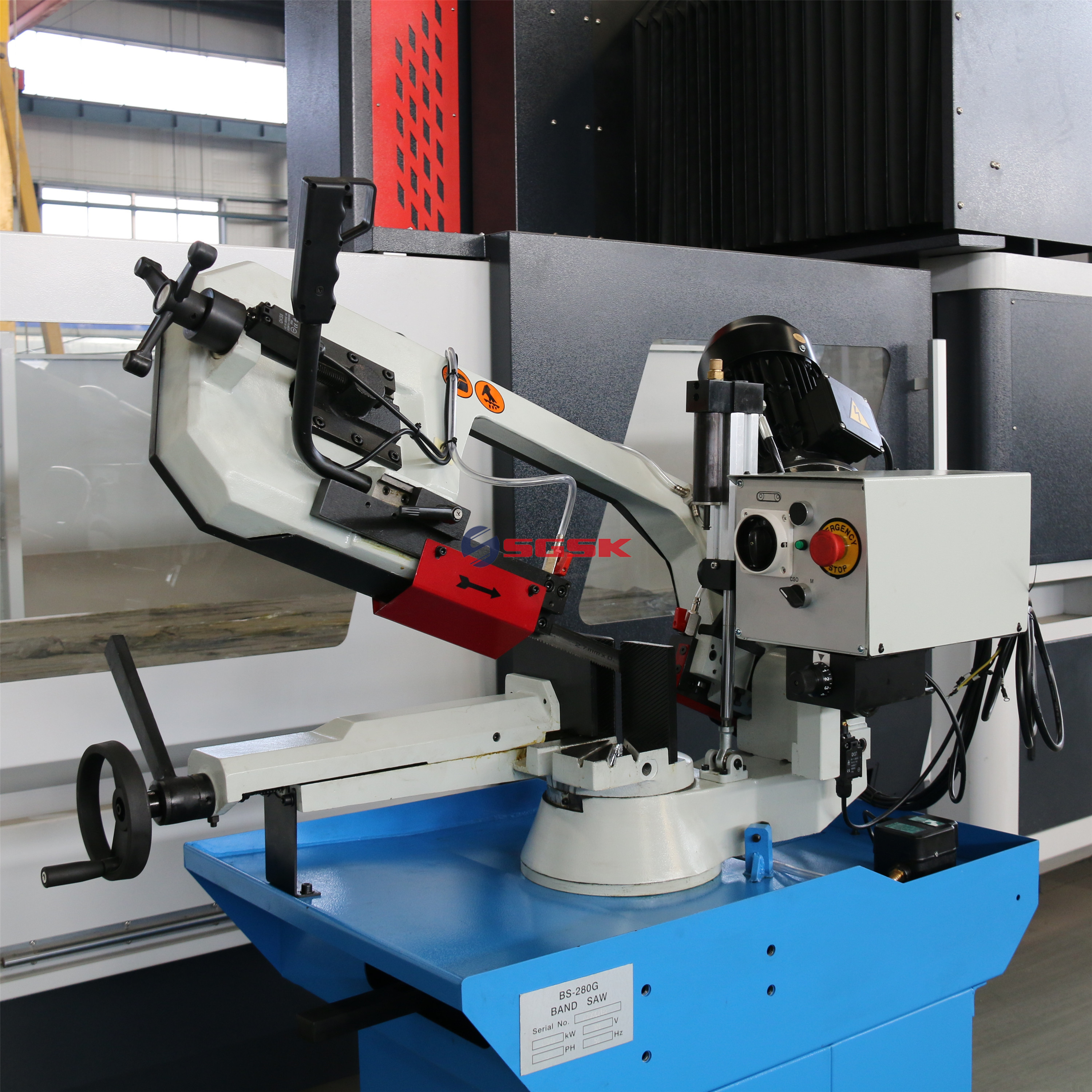 Станок ленточнопильный настольный по металлу BS-280G