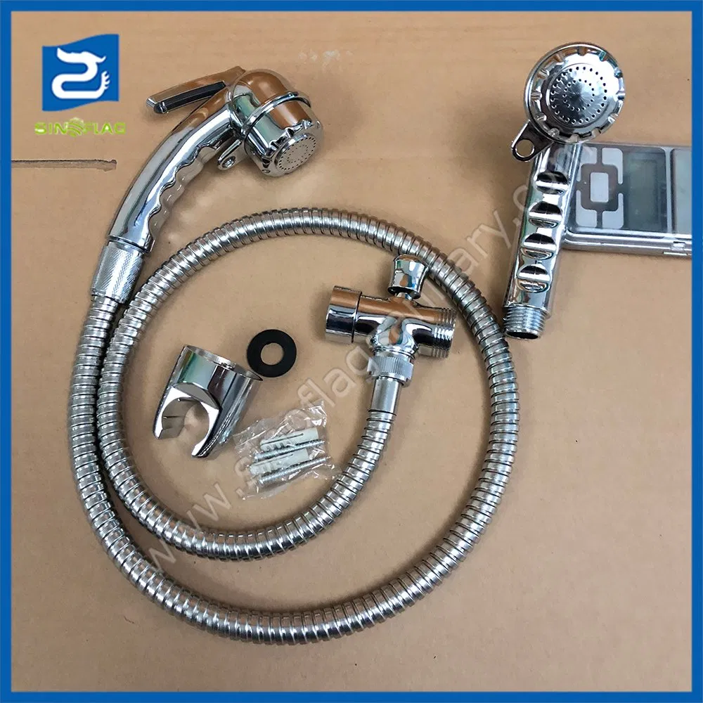 ABS Hand Held Toilet Bidet Set Shower Sprayer Portable Shattaf Bidet Kit
