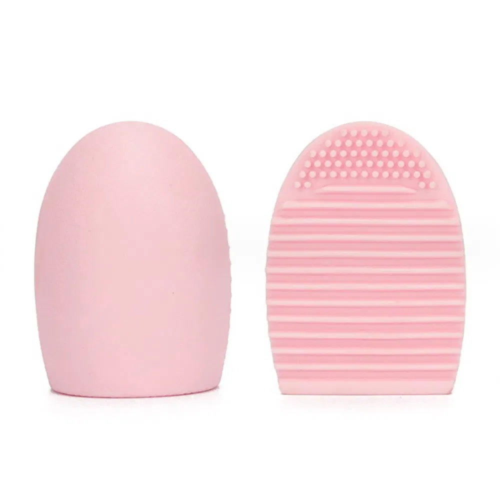 Silicone Brush Cleaner Egg Lazy Portable Rubbing Board Toy Fresh Pad