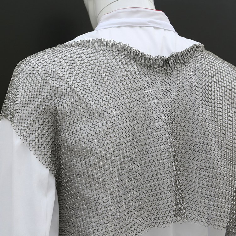 Stainless Steel Chain Mail Apron Cut Resistant Safety Work Knife Proof Butcher Apron with Adjustable Shoulder Strap
