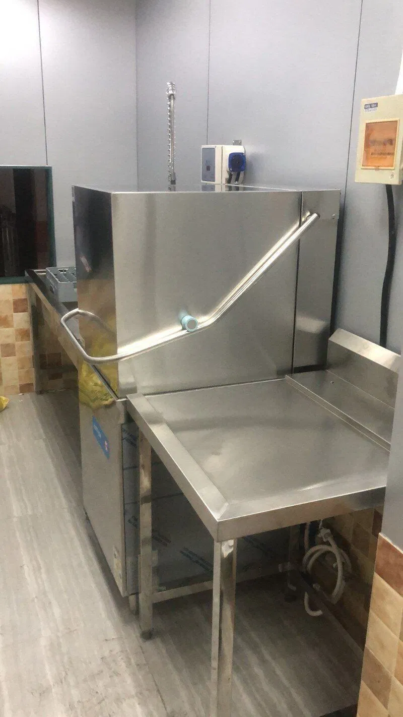 Professional Hood Type Dishwasher with Advanced Cleaning Technology