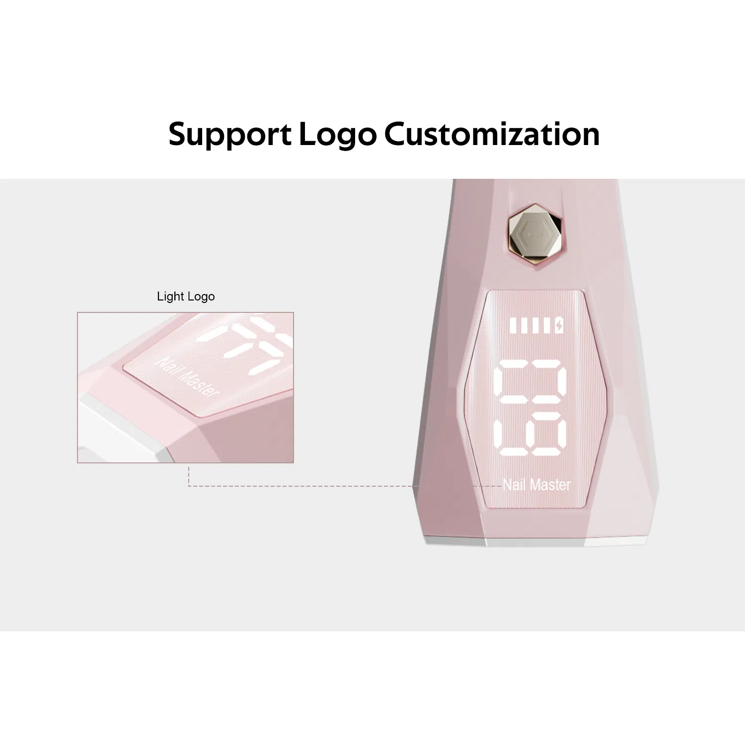 Automatic Sensor Rechargeable Nail Dryer Portable Finger Nail Light 9W Handheld Cordless Cure Gel Mini LED UV Nail Lamp