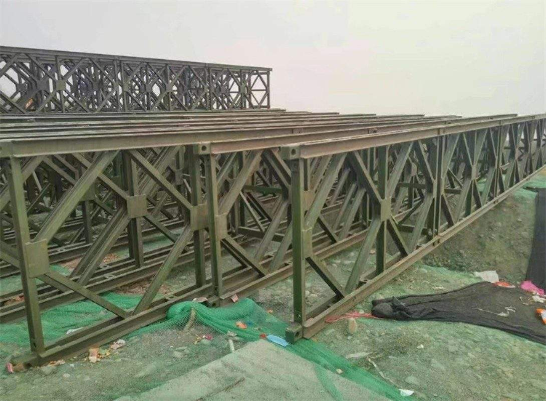 Efficient Installation Heavy-Load Bailey Bridge Versatile Heavy-Duty Steel Bailey Bridge