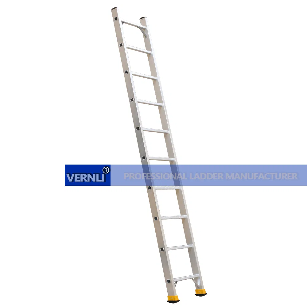 14FT Step Aluminum Straight Step Ladder En131 Certificated