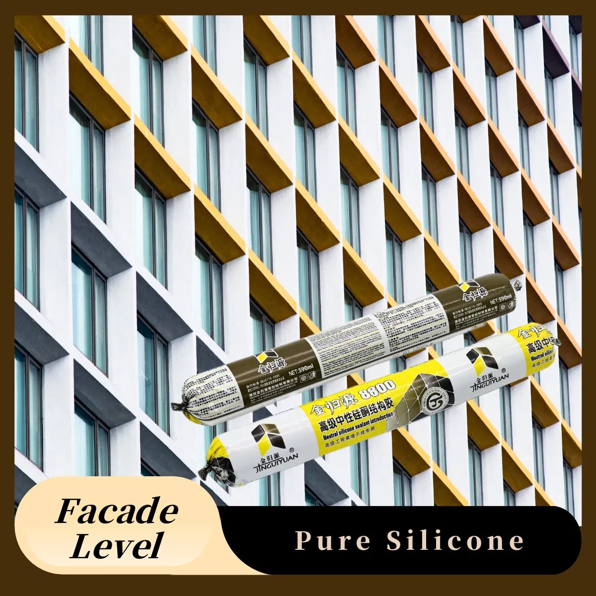 Quickseal Fast-Curing Silicone Adhesive for Roofs, Gutters, and Outdoor Waterproof Sealing Solutions