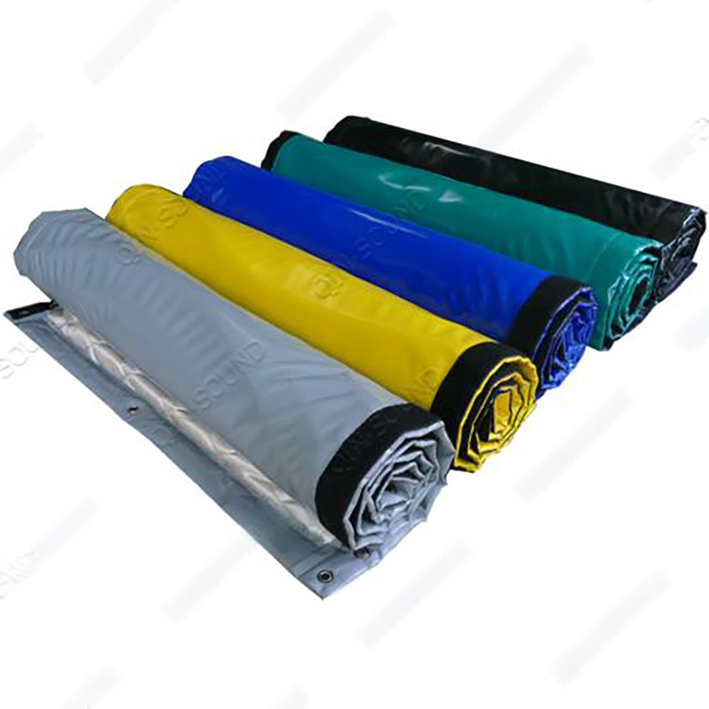Soundproof Barrier Fence Fireproof Acoustic Blanket for Materials Construction Site Barrier