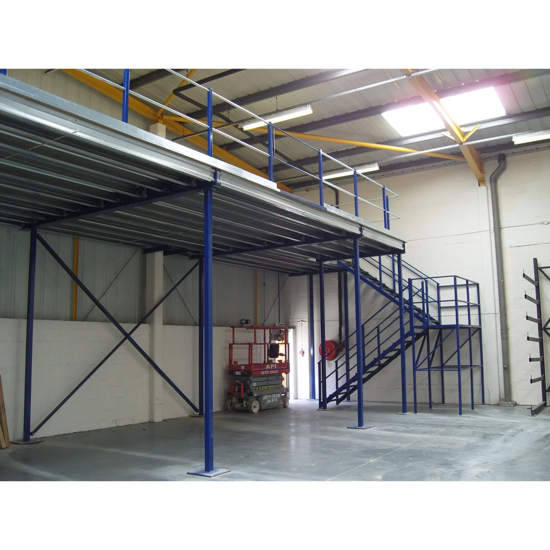 SP156 Industrial Designed steel platforms steel mezzanine platform