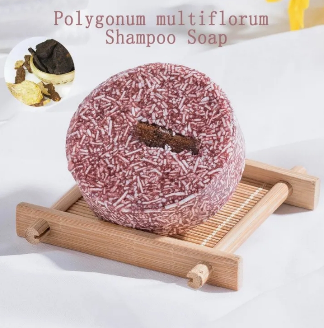 Private Label Natural Handmade Hair Darkening Shampoo Soap Clean Strengthening and Nourishing Hair Soap