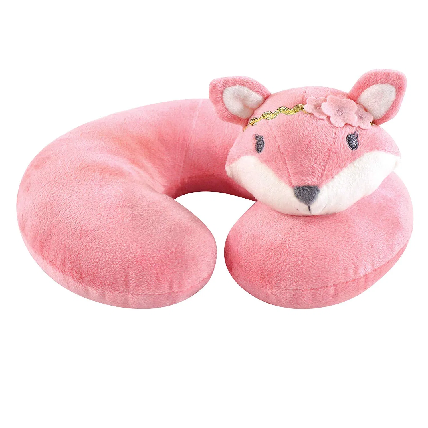 Dog Plush Stuffed PP Cotton En71 Neck Pillow
