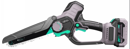 Gardening Tools Lithium Battery Electric Rechargeable 12'' Cordless Chain Saw