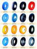 Manufacture Kinds Model of Rubber PU Wheel 4.50-12, 4.00-12,