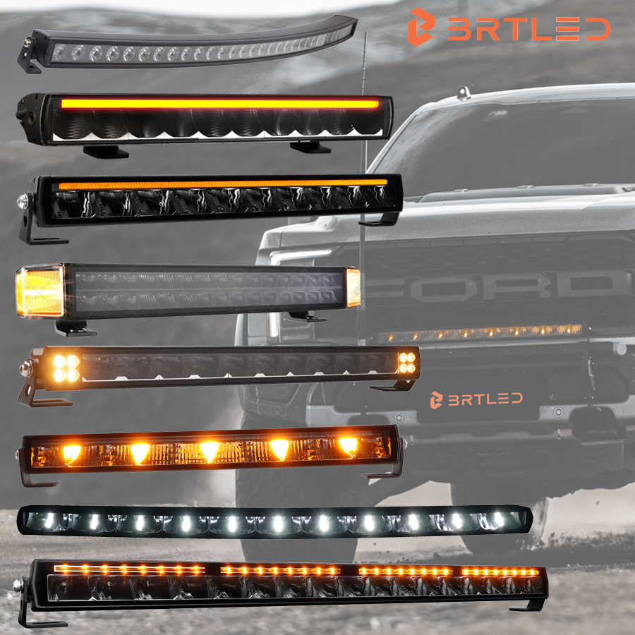 Светодиодная балка Curved Slim R112 12V/24V Spot Beam