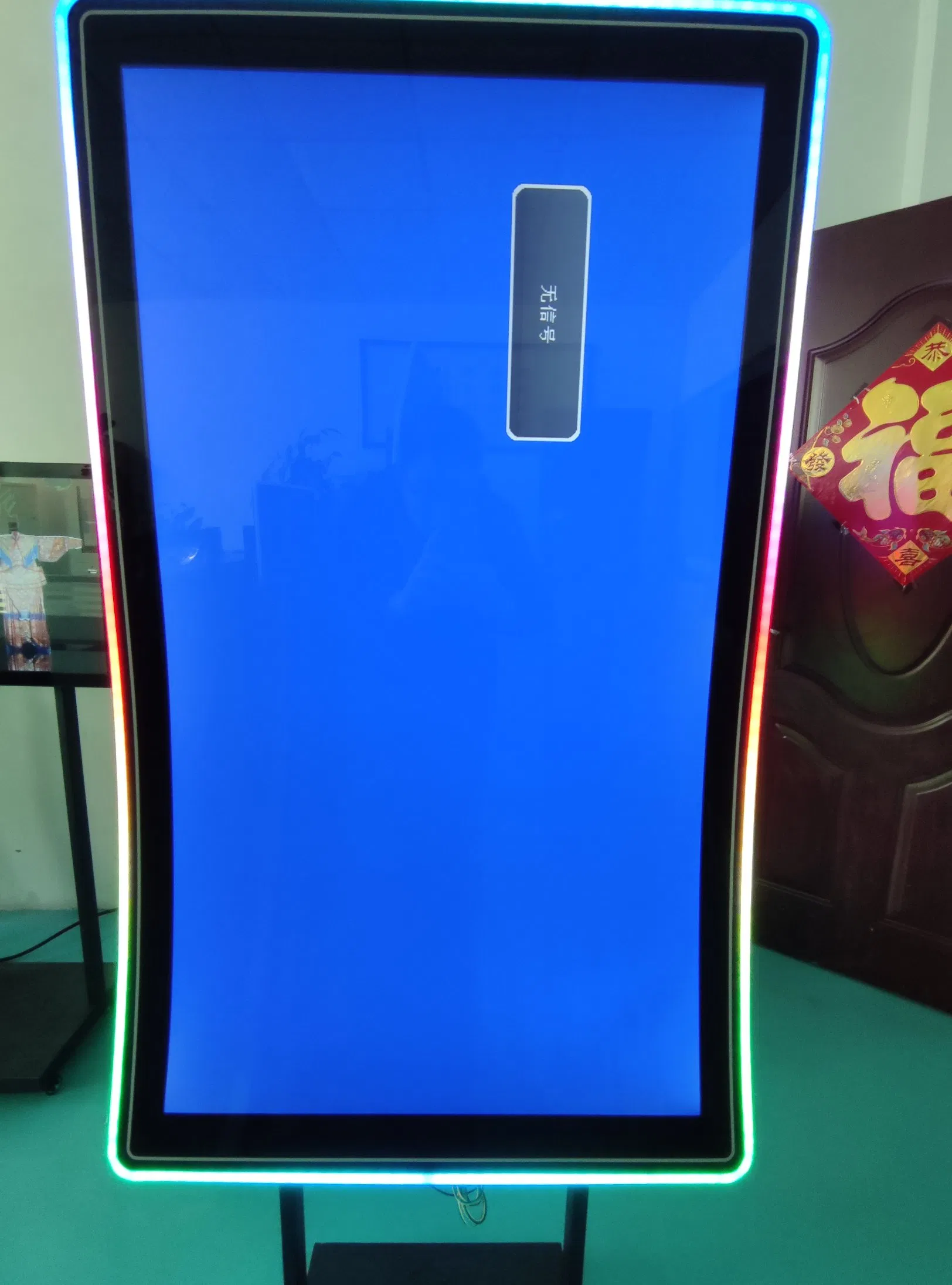 55 Inch J Type Display Ad Screen Casino Slot Machine Top Screen