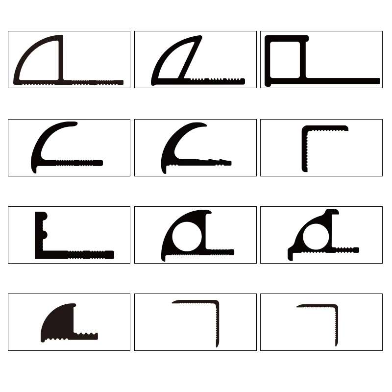 B2b Factory Ceramic Tile Outside Corner Trim Stainless Steel Metal Tile Trim