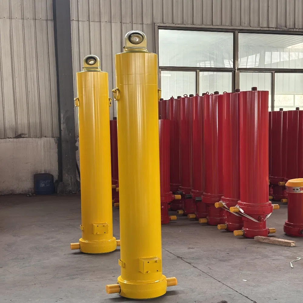 Телескопический гидроцилиндр для самосвала