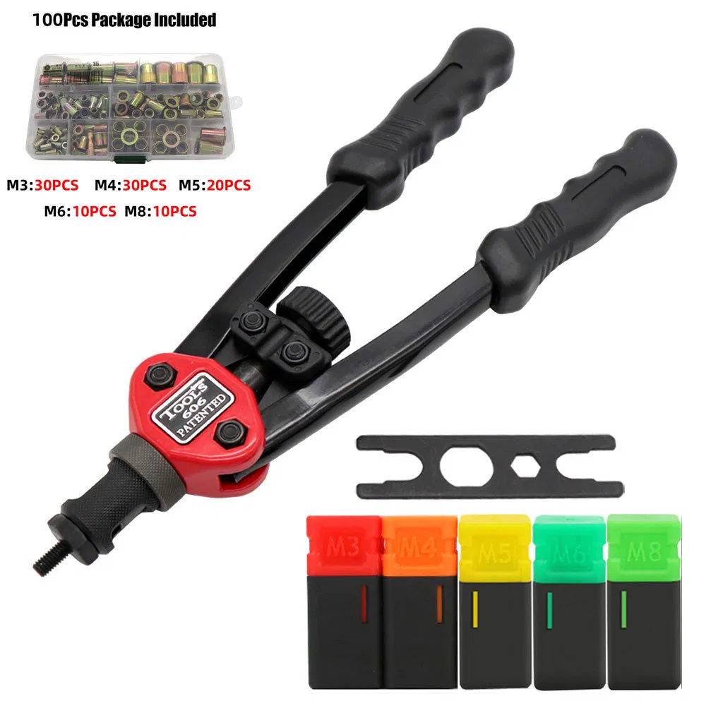 High Quality Bt605 Bt606 Hand Riveter Gun Auto Rivet Tool Manual Rivet Nut Gun
