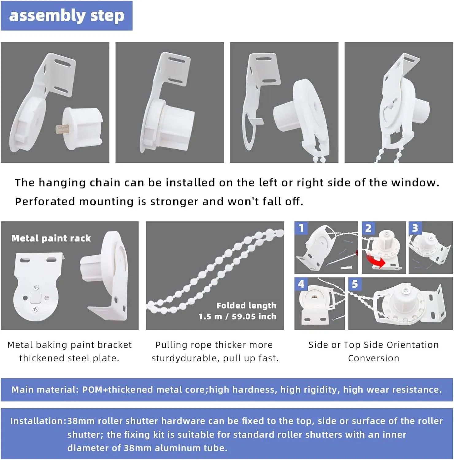 Blinds Components Controller, Manual Roller Blind Components