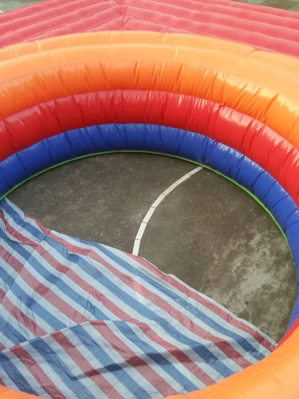 2023 New Inflatable Beach Jumping Volleyball Field for Sale