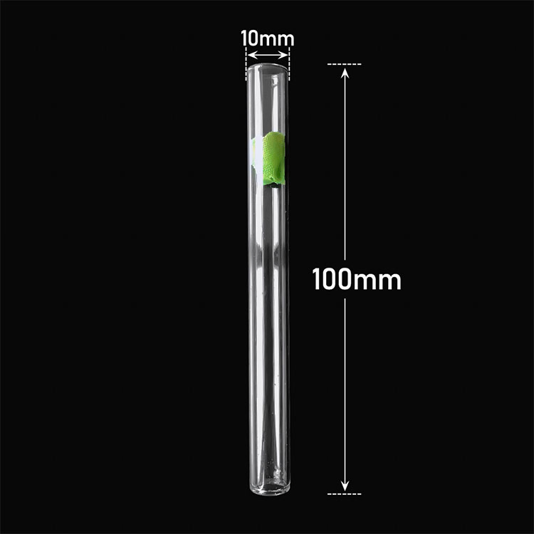 Love Rose Glass Tube Pipe 36 CT Sweet Puff Crack Smoking Water Pipe