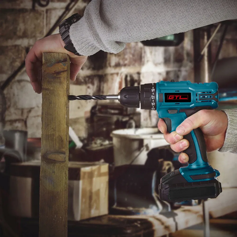 20V Cordless Drill with 2 Speed and Quick Charge Li-ion Battery (CD043)