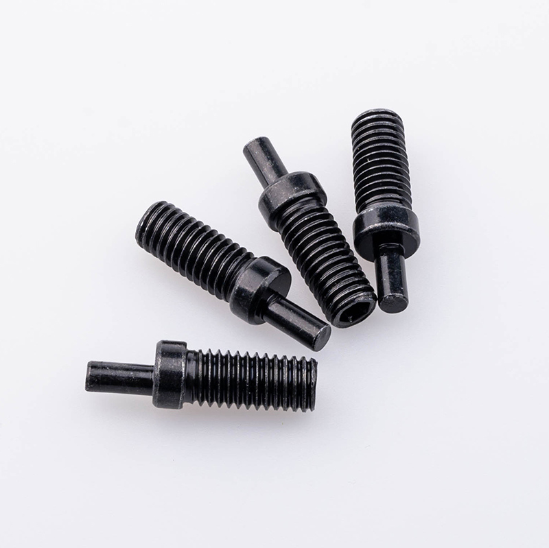 Custom Carbon Steel Black Zinc Plated Hex Socket Drive Door Window Hinge Bolt