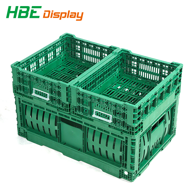 Collapsible Fruit Vegetable Foldable Storage Stackable Crate