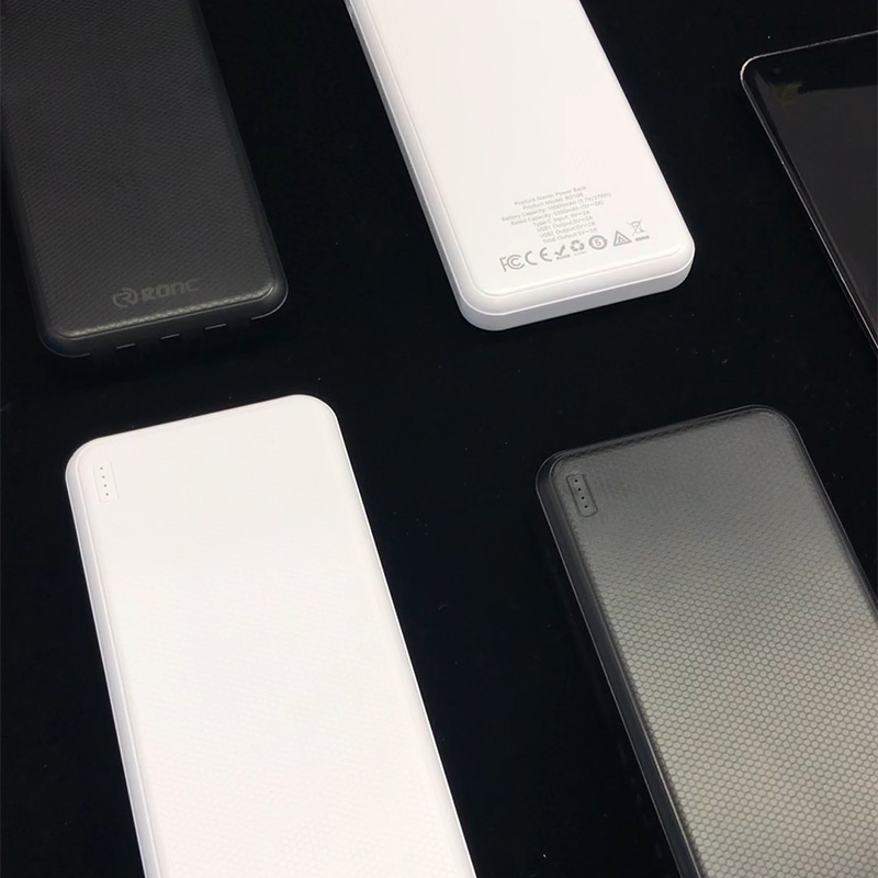 Ultra Slim 20000mAh Power Banks Portable Mobile Charger Powerbank with Cables