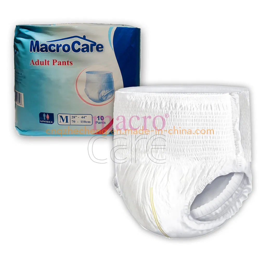 Macrocare Adult Pull up Pants/ OEM/ Adult Diapers Pants for Adult Incontinence Care