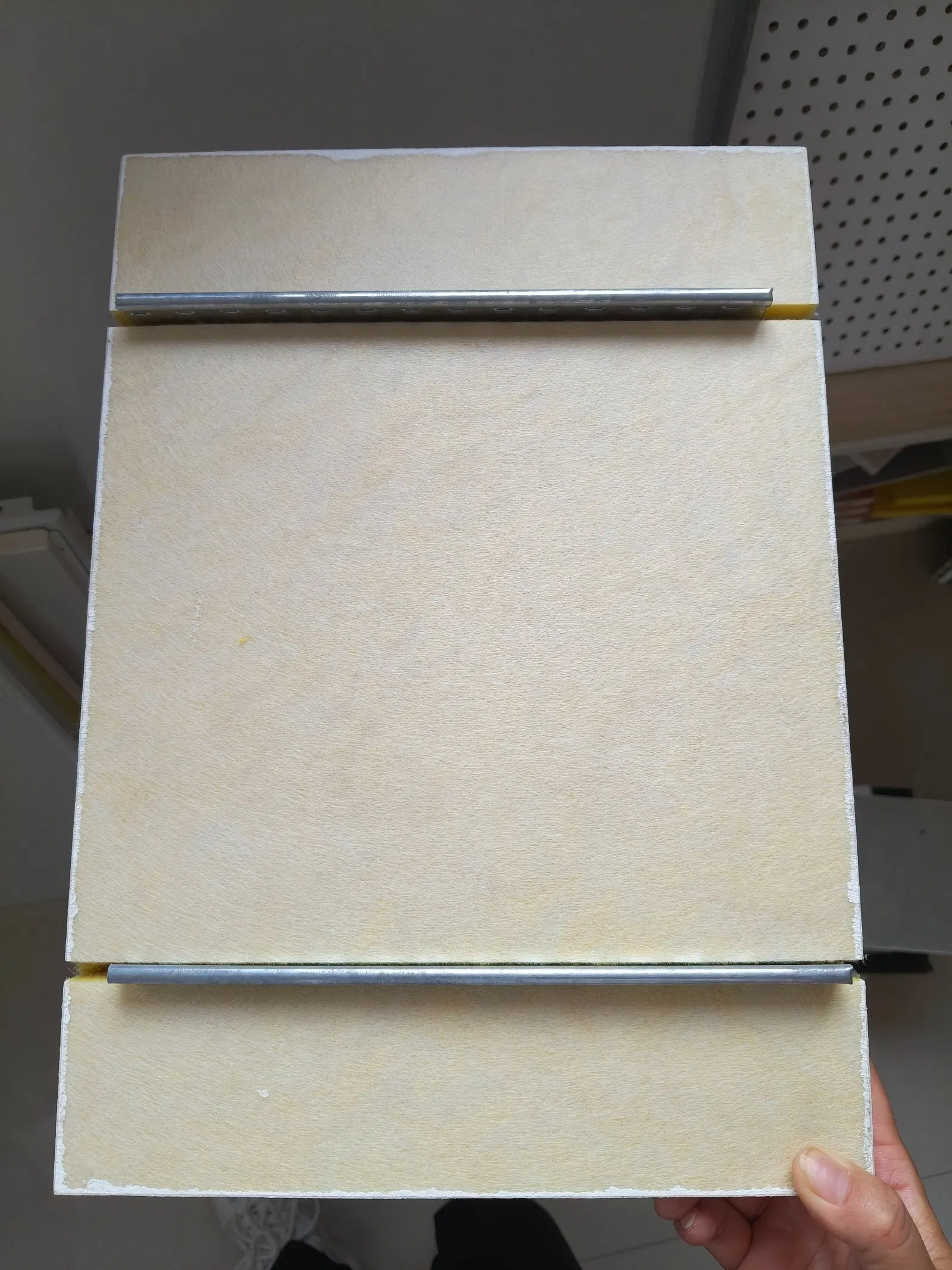 Baffle Ceiling Sound Proofing Hanging Panel Felt Polyester Acoustic Panels Decorative Fabric Ceiling Acoustic Panel