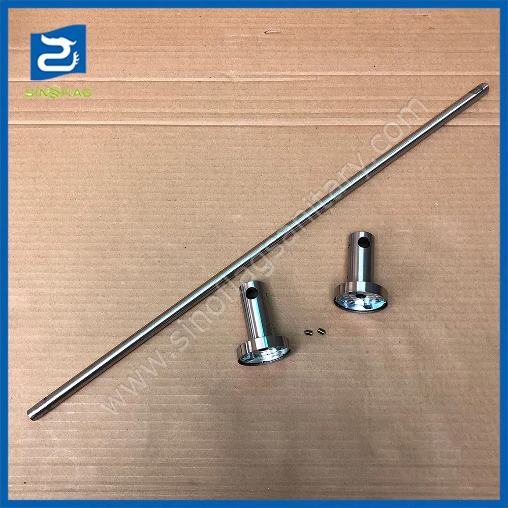 Inox 6PCS Hotel Hardware Kit Stainless Steel Bathroom Accessories Set