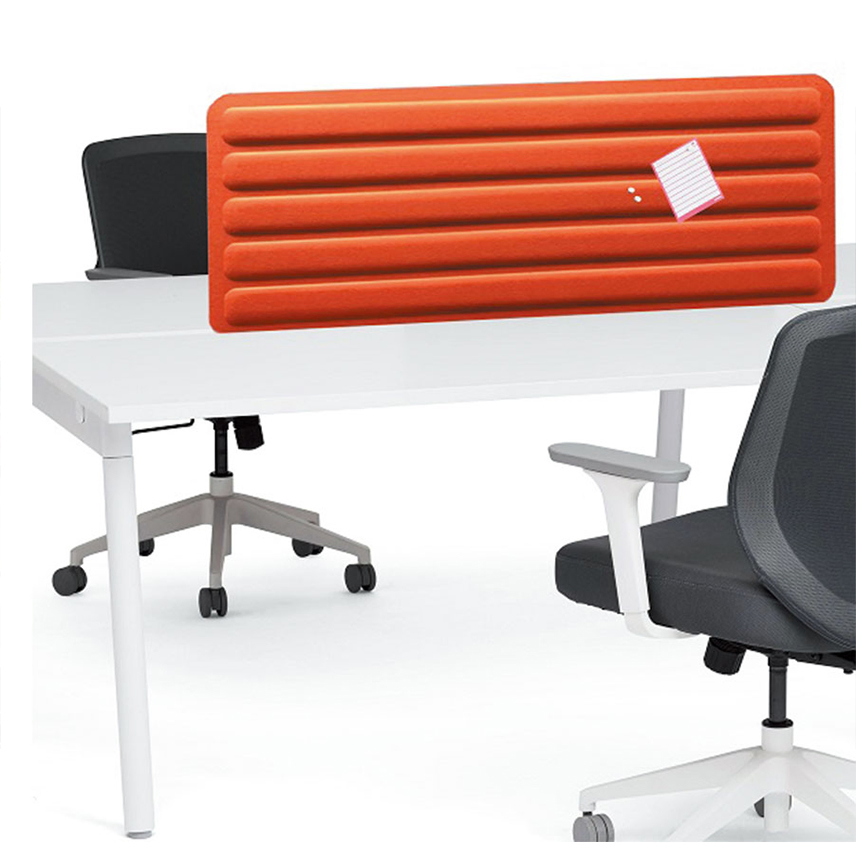 Eco-Friendly Polyester Fiber Acoustic Desk Divider Panel with Soundproofing