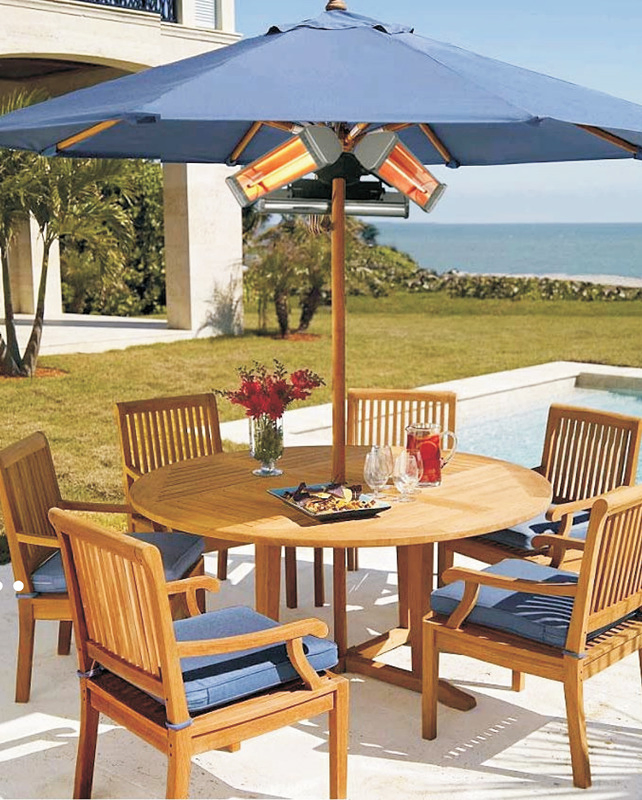Commercial Infrared Heater for Outdoor Dinner