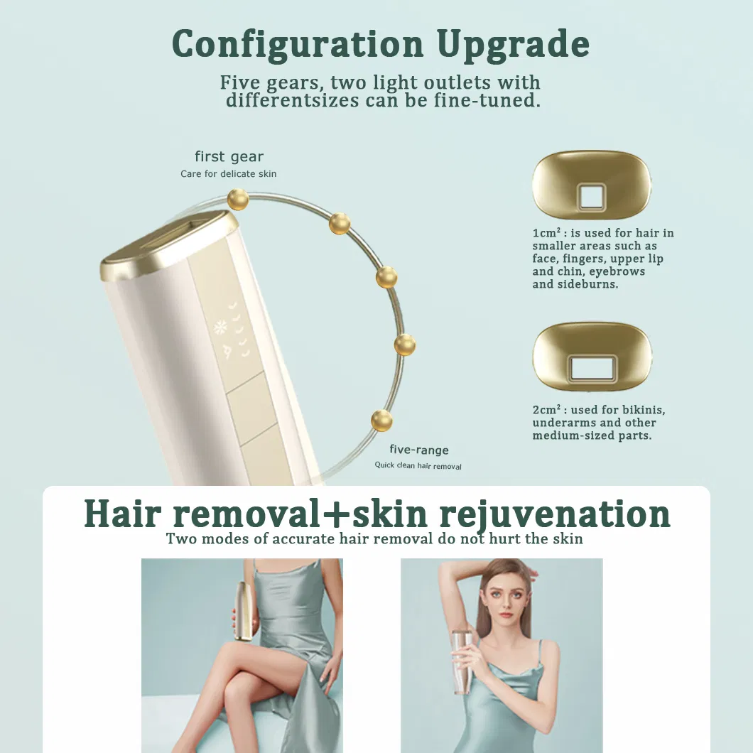 New Freezing Point Laser Painless Whole Body Hair Removal Machine